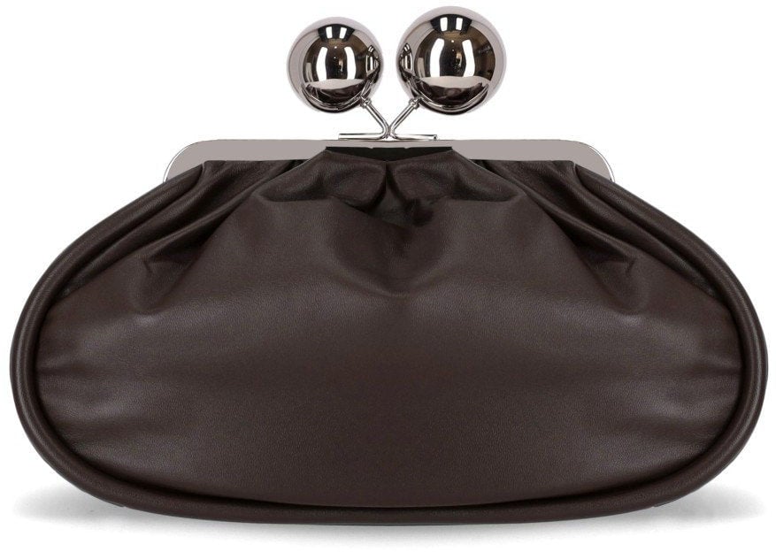 Max Mara MAX MARA WEEKEND PASTICCINO MILVANEW MEDIUM DARK CLUTCH Bruin