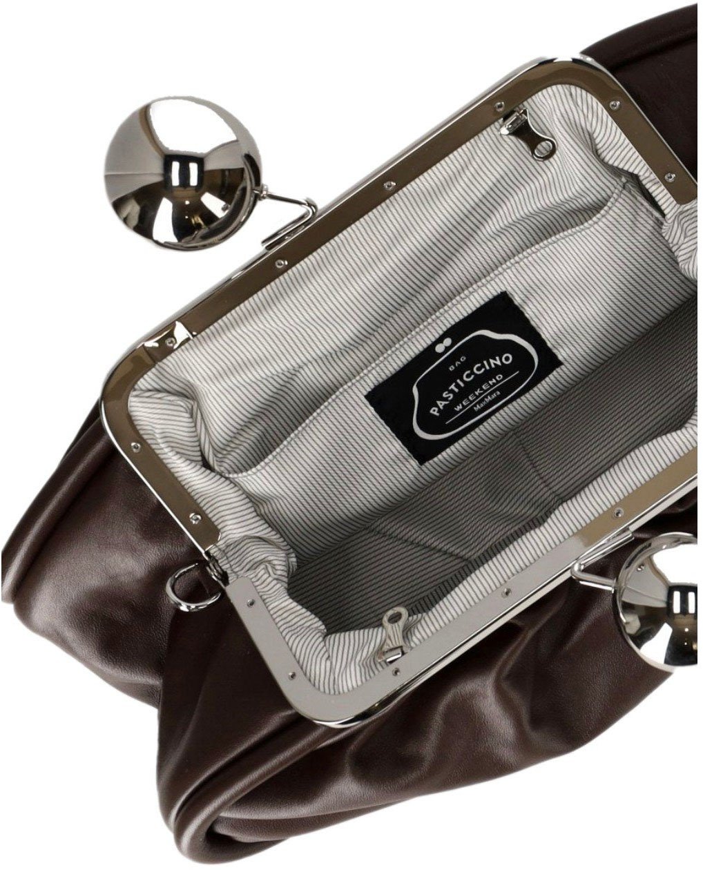 Max Mara MAX MARA WEEKEND PASTICCINO MILVANEW MEDIUM DARK CLUTCH Bruin