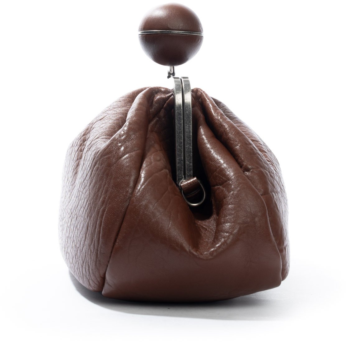 Max Mara Bags Leather Brown Bruin