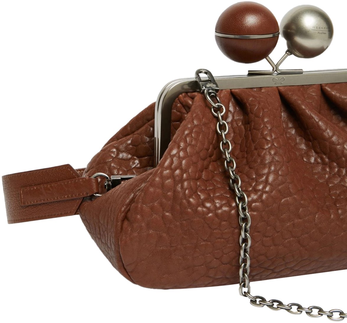 Max Mara Bags Leather Brown Bruin