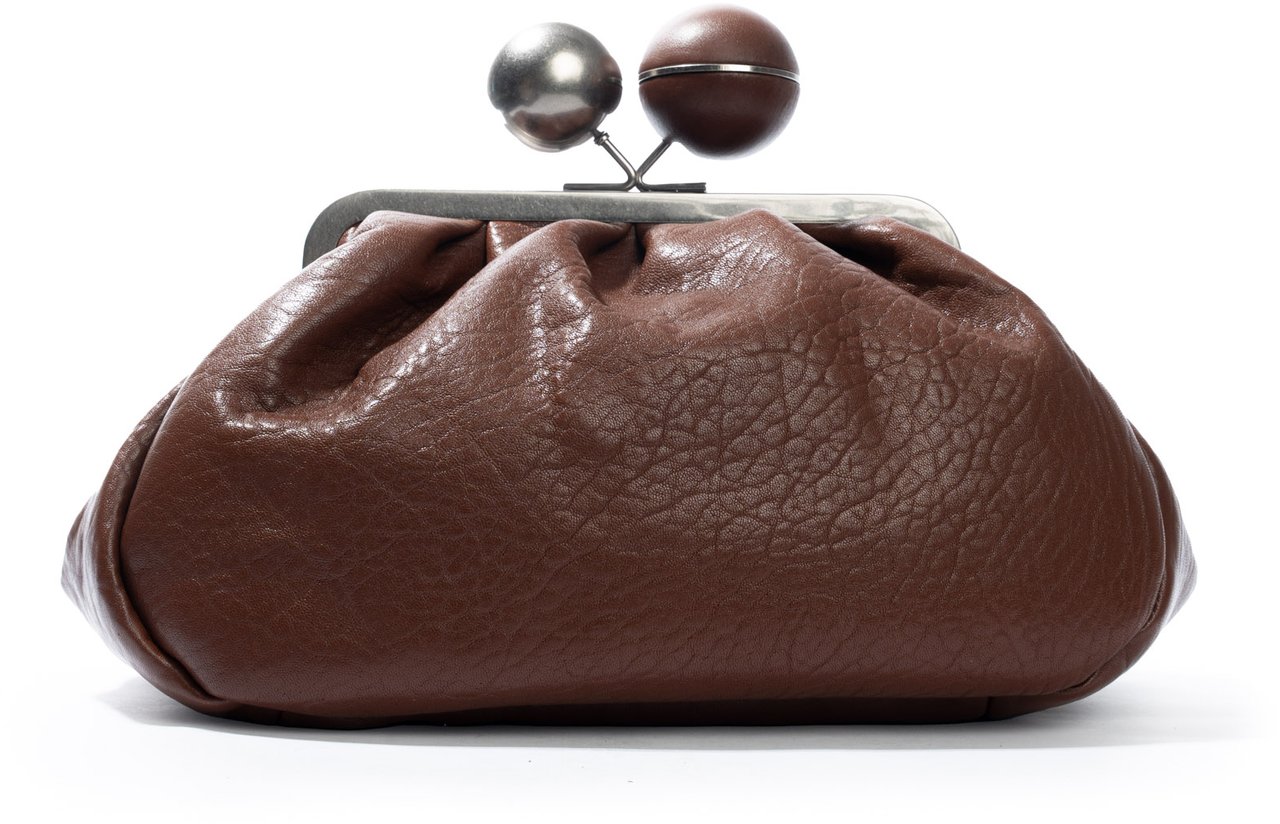 Max Mara Bags Leather Brown Bruin