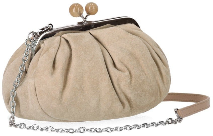 Max Mara MAX MARA WEEKEND PASTICCINO VALOIS SMALL CLUTCH Beige