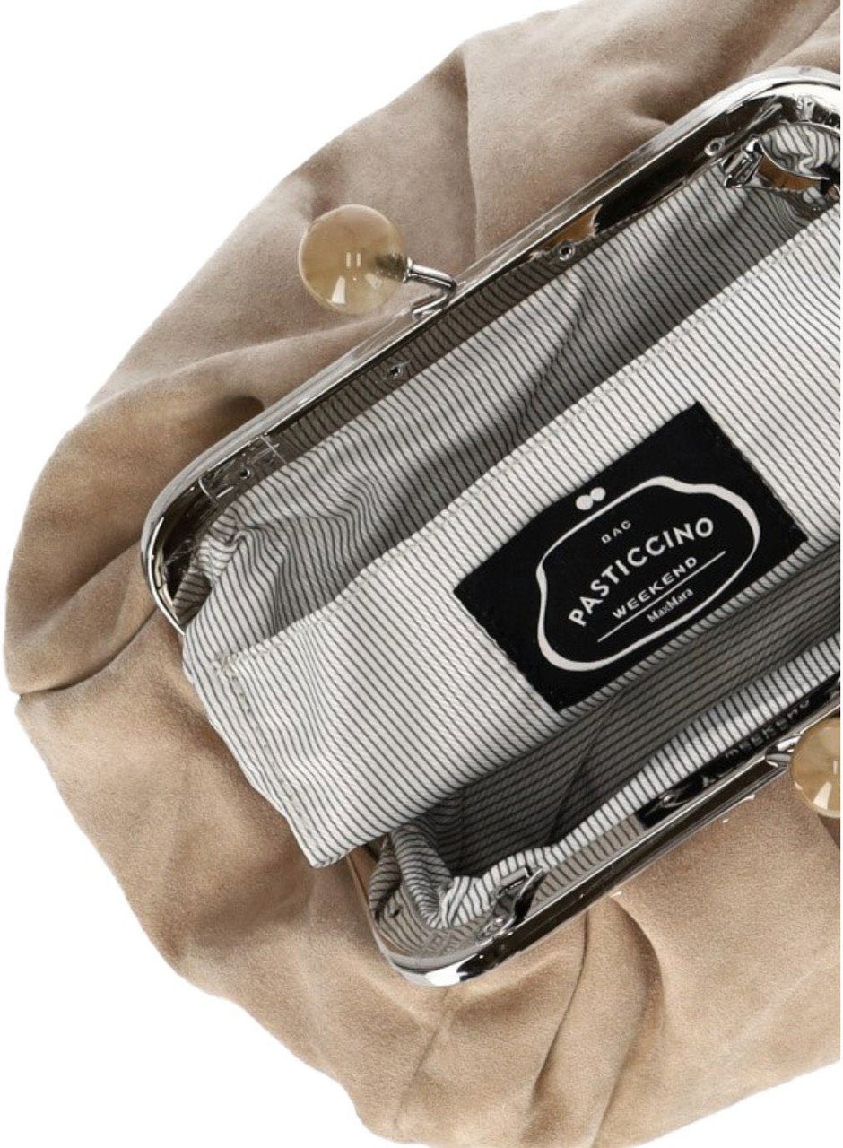 Max Mara MAX MARA WEEKEND PASTICCINO VALOIS SMALL CLUTCH Beige