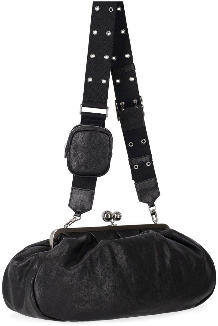 Max Mara MAX MARA WEEKEND CRISTIN LARGE CLUTCH Zwart