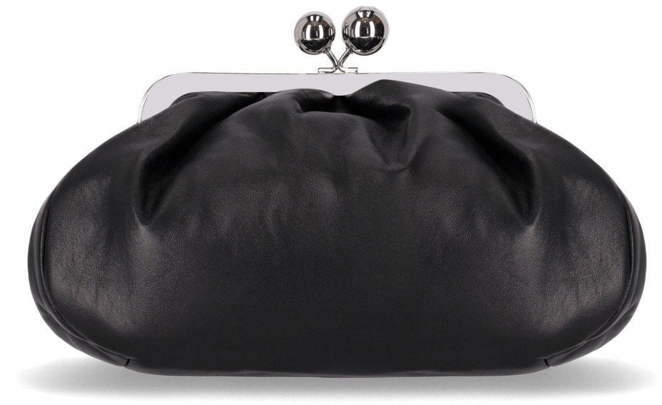 Max Mara MAX MARA WEEKEND PASTICCINO CUBICO MEDIUM CLUTCH Zwart