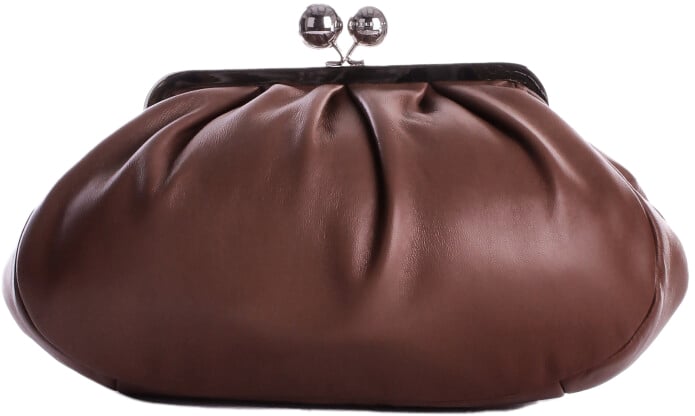Max Mara Bags Leather Brown Bruin