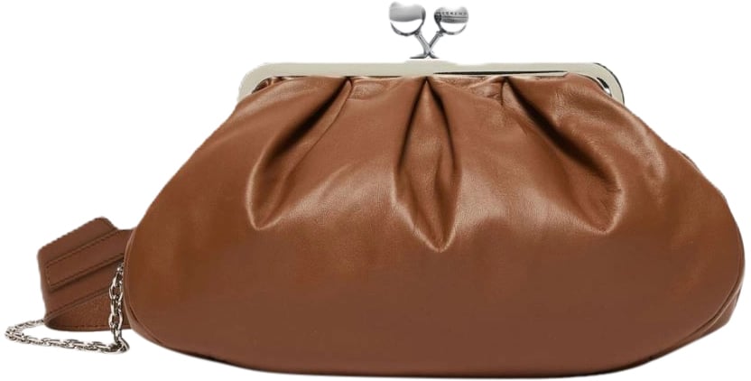 Max Mara Bags Leather Brown Bruin