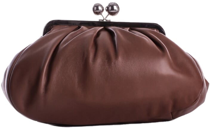 Max Mara Bags Leather Brown Bruin