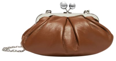 Max Mara Bags Leather Brown Bruin