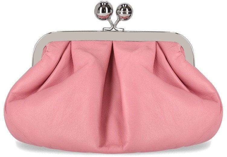 Max Mara MAX MARA WEEKEND PASTICCINO PRATI SMALL CLUTCH Roze