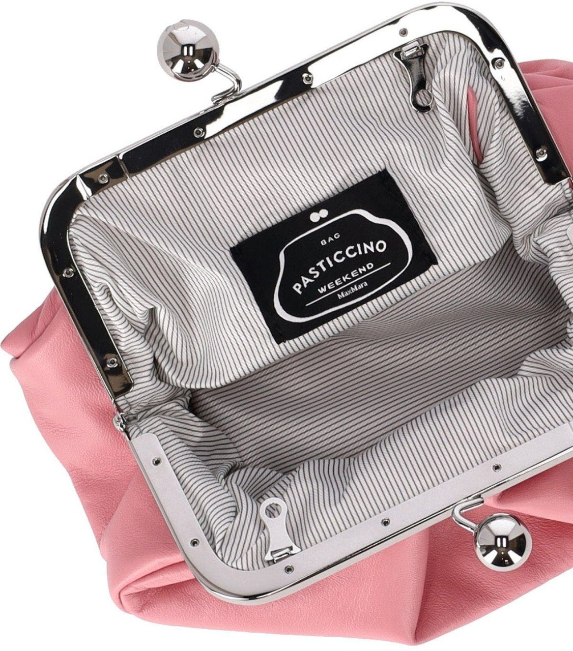 Max Mara MAX MARA WEEKEND PASTICCINO PRATI SMALL CLUTCH Roze