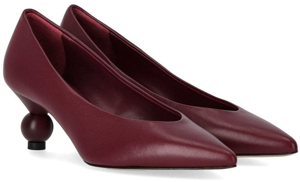 Max Mara MAX MARA WEEKEND RENZA BURGUNDY PUMP Rood