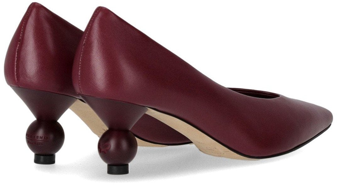 Max Mara MAX MARA WEEKEND RENZA BURGUNDY PUMP Rood