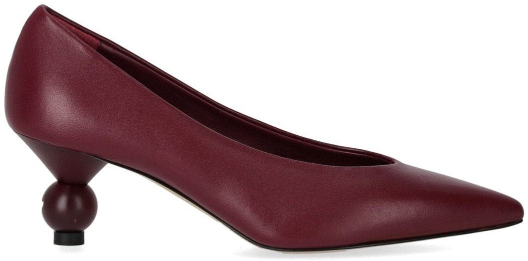 Max Mara MAX MARA WEEKEND RENZA BURGUNDY PUMP Rood