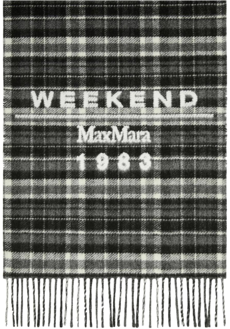 Max Mara Scarfs Grigio Medio Grijs