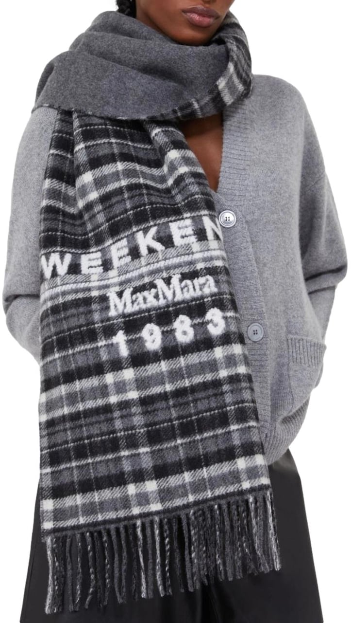 Max Mara Scarfs Grigio Medio Grijs