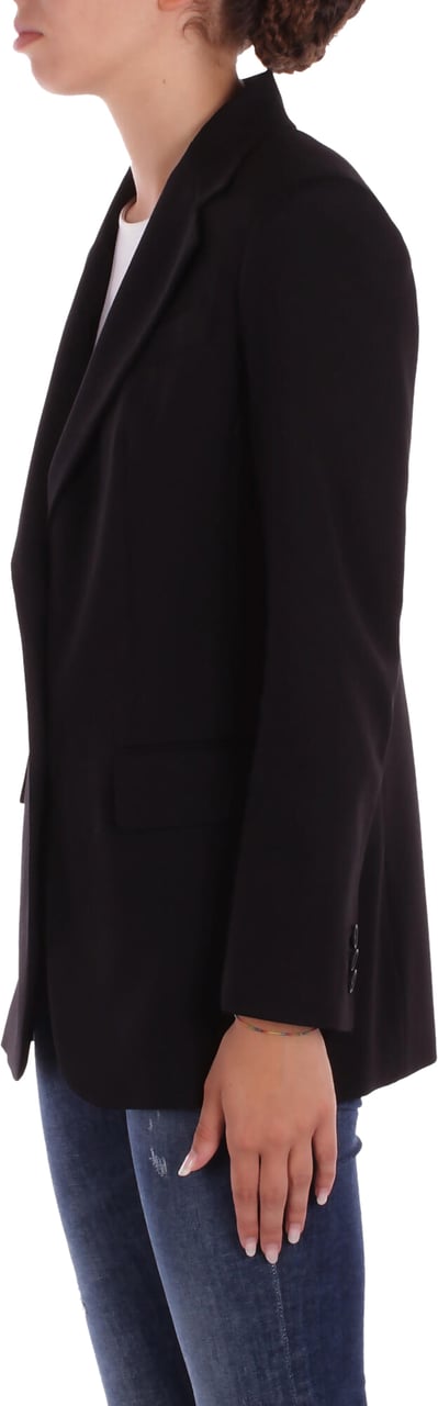 Max Mara Jackets Black Zwart