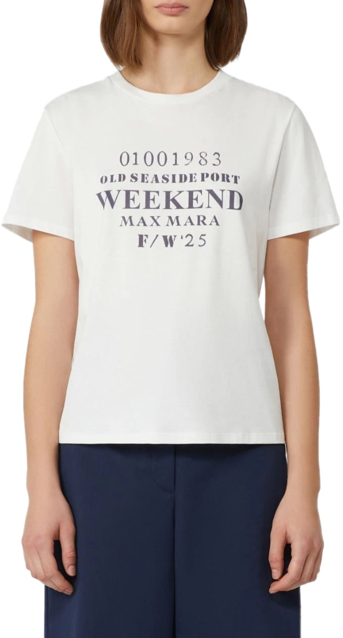 Max Mara T-Shirts And Polos White Wit