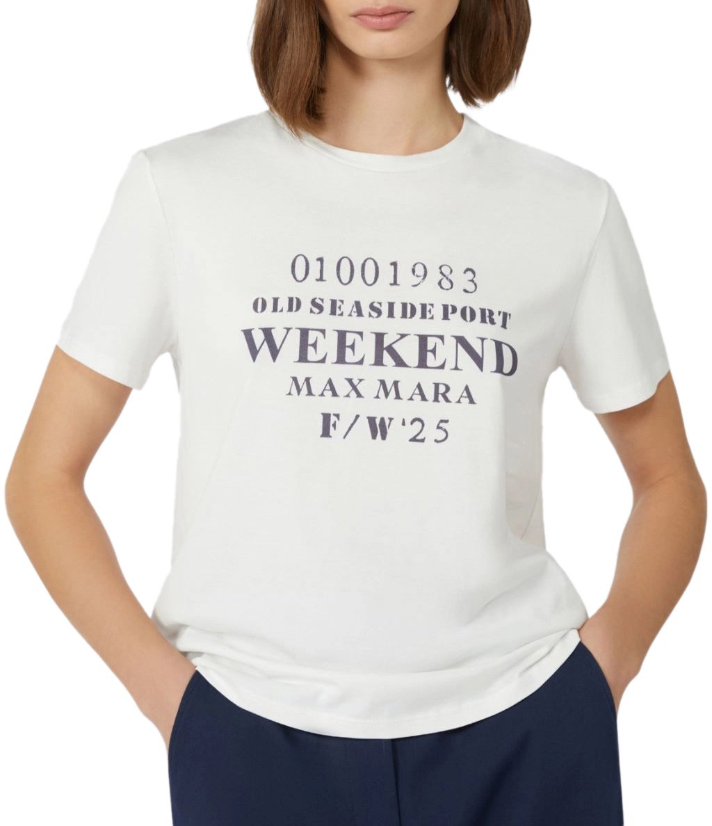 Max Mara T-Shirts And Polos White Wit