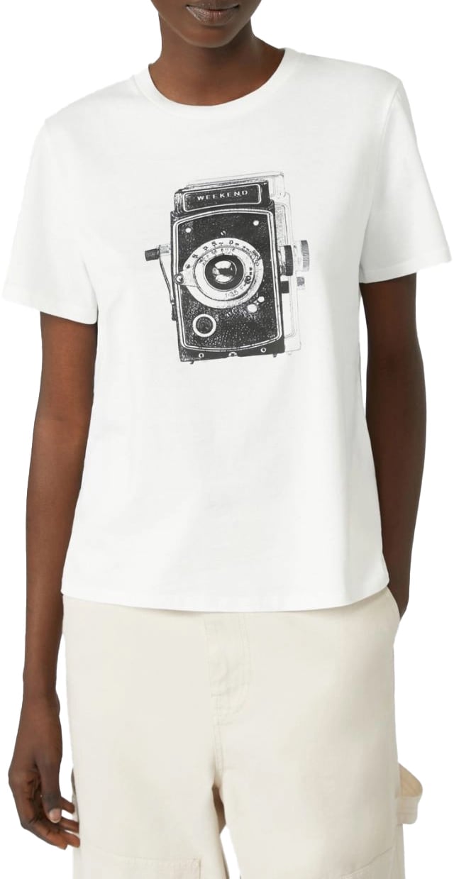 Max Mara T-Shirts And Polos White Wit