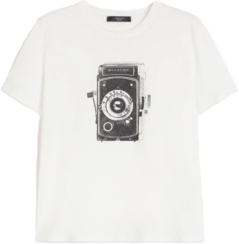 Max Mara T-Shirts And Polos White Wit