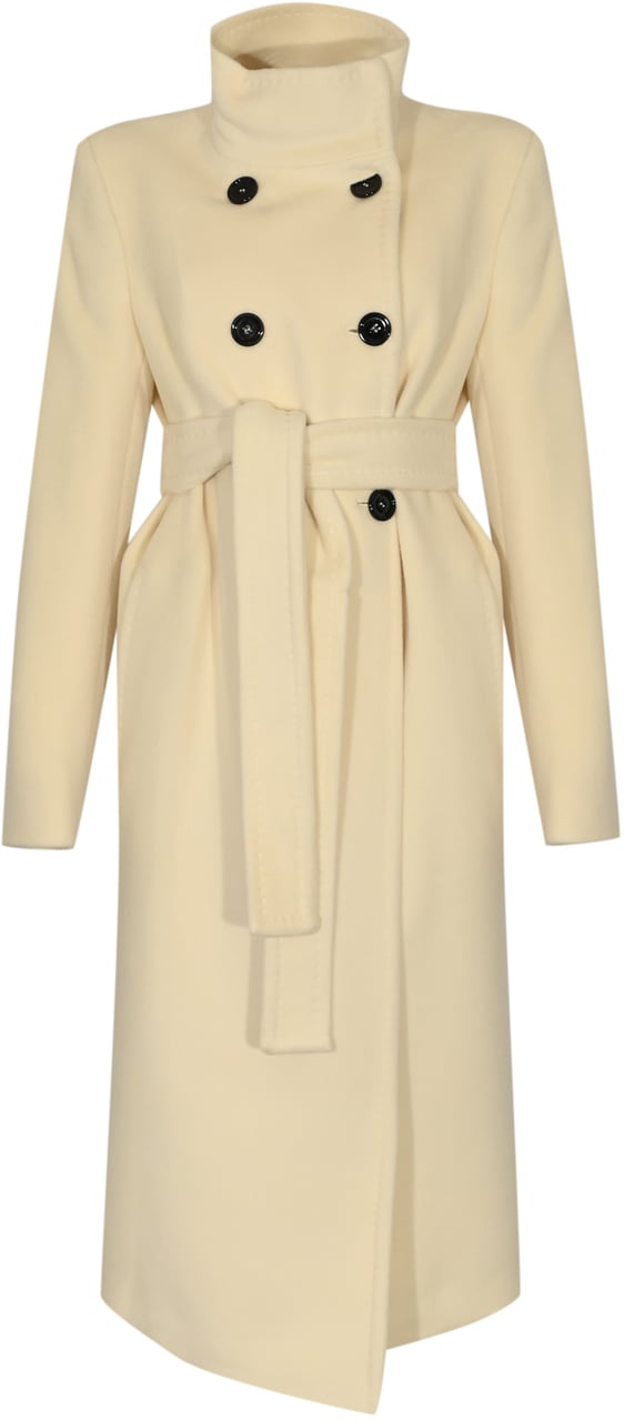 Max Mara Coats White Wit