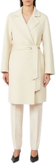 Max Mara Coats White Wit
