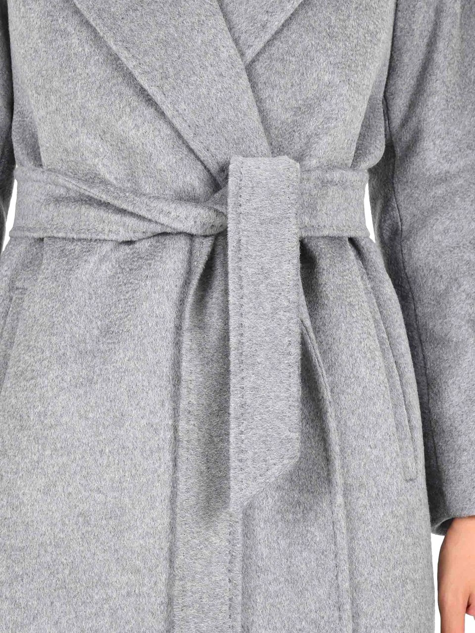 Max Mara Coats Grigio Medio Grijs