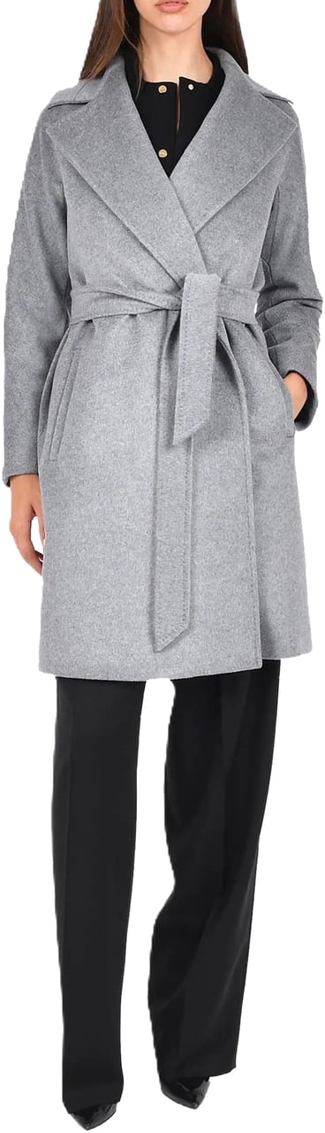Max Mara Coats Grigio Medio Grijs