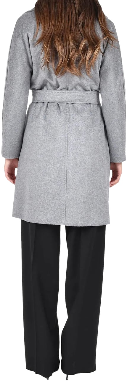Max Mara Coats Grigio Medio Grijs