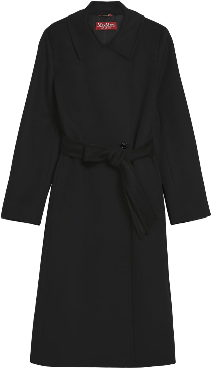 Max Mara Coats Black Zwart