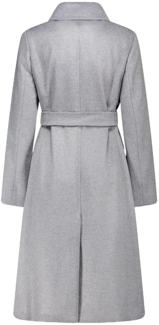Max Mara Coats Grigio Medio Grijs