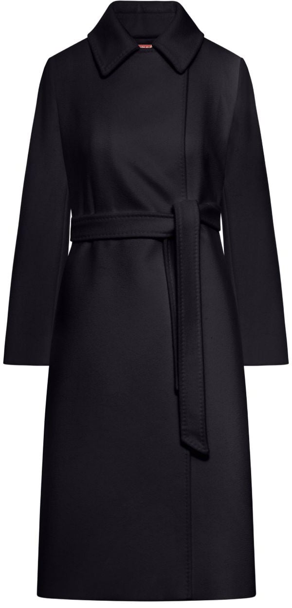 Max Mara Coats Black Zwart