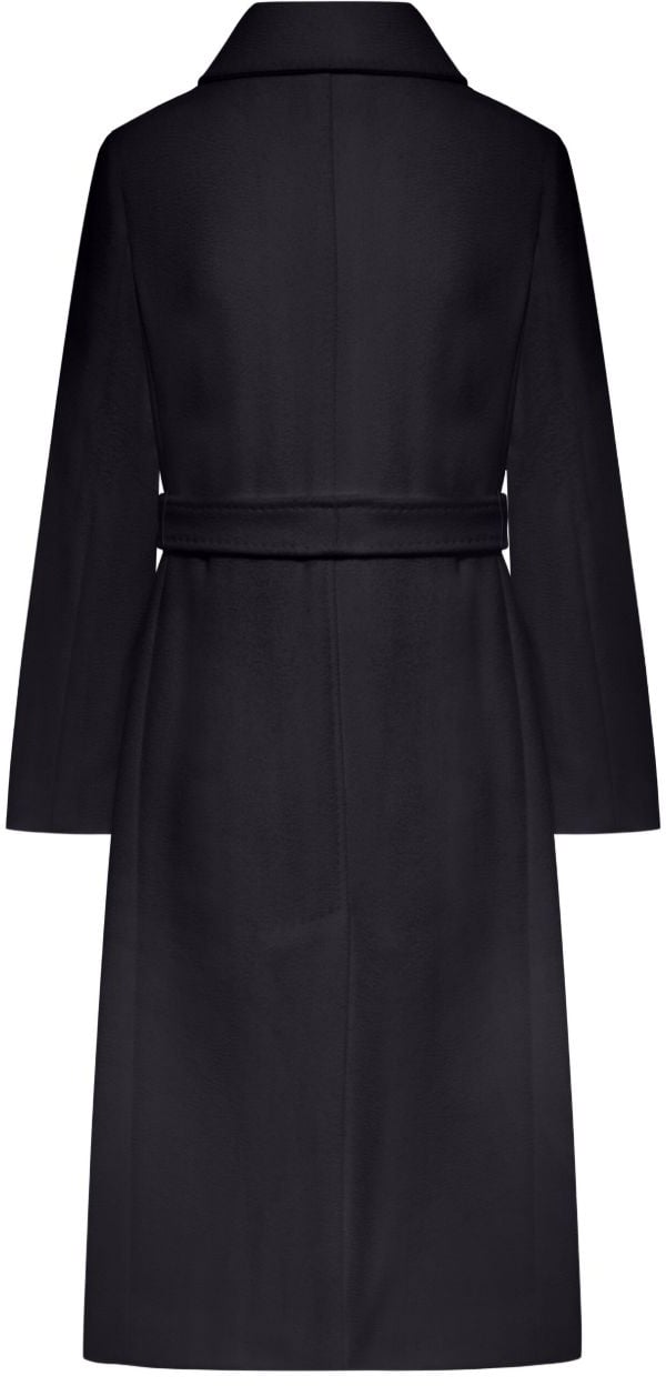 Max Mara Coats Black Zwart
