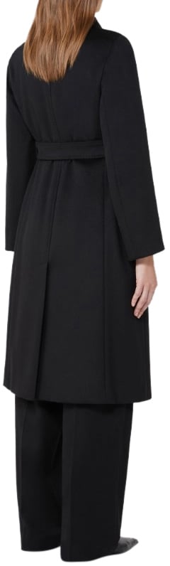 Max Mara Coats Black Zwart