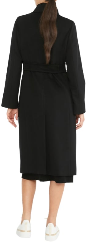 Max Mara Coats Black Zwart