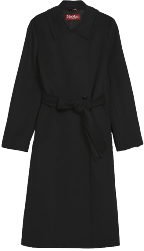 Max Mara Coats Black Zwart