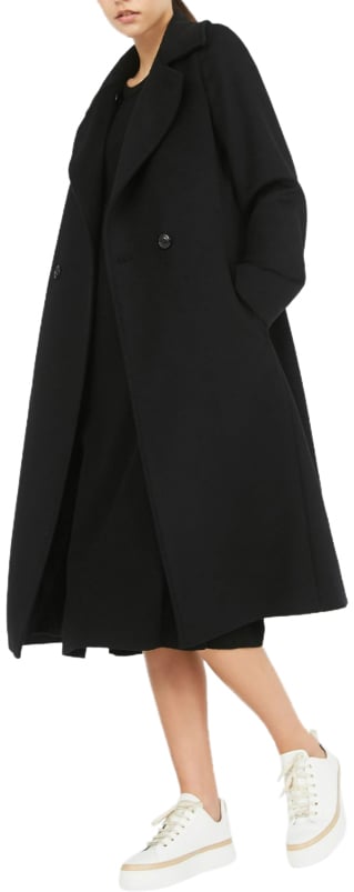 Max Mara Coats Black Zwart