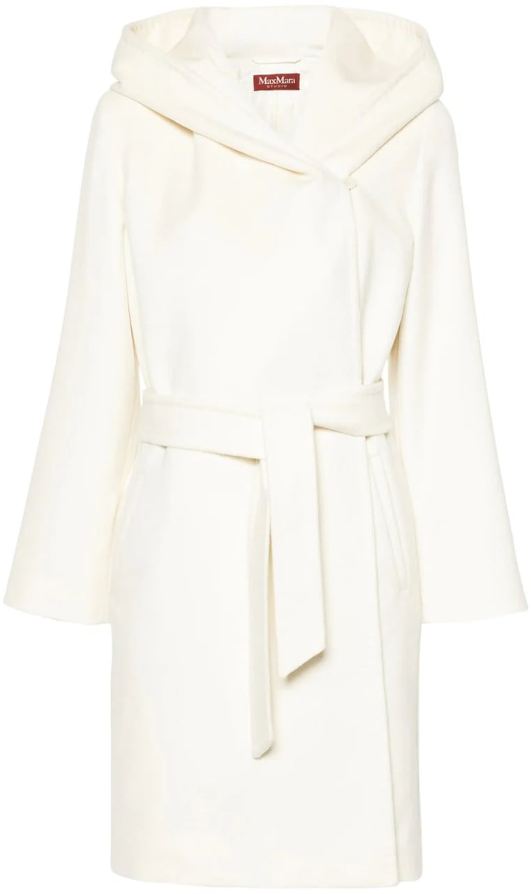 Max Mara Coats White Wit