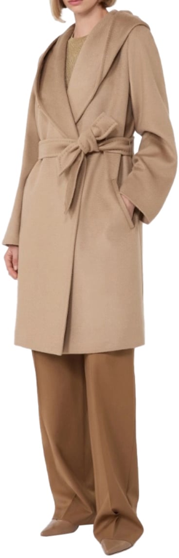 Max Mara Coats Camel Beige