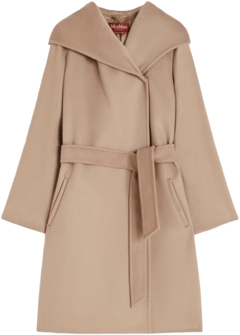 Max Mara Coats Camel Beige