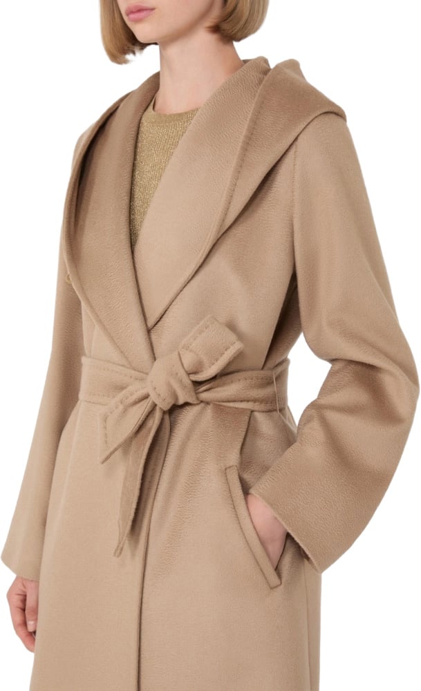 Max Mara Coats Cammello Beige