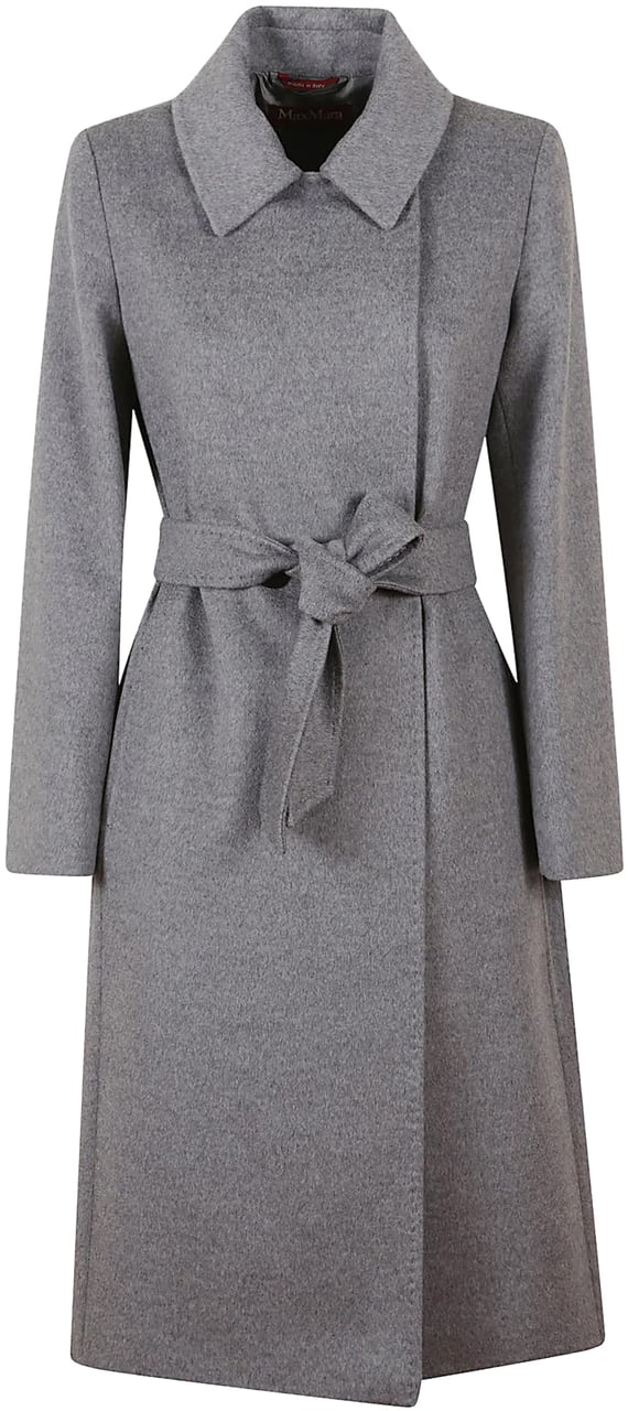 Max Mara Coats Grigio Medio Grijs