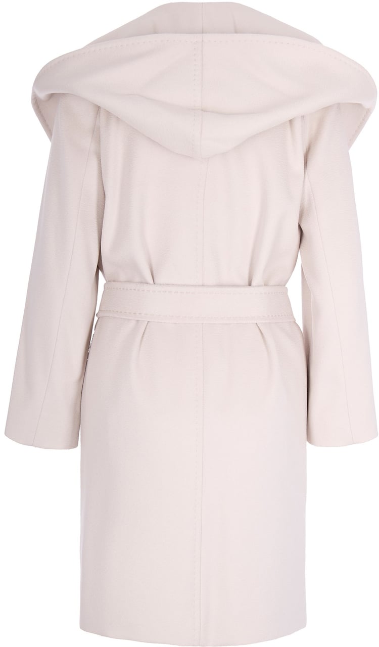 Max Mara Coats Cream Wit