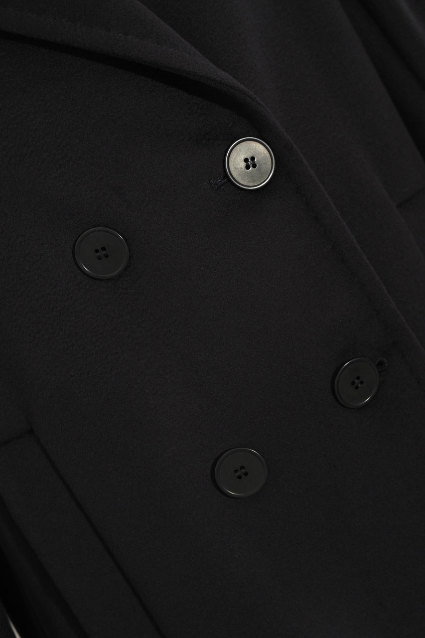Max Mara Coats Blue Blauw
