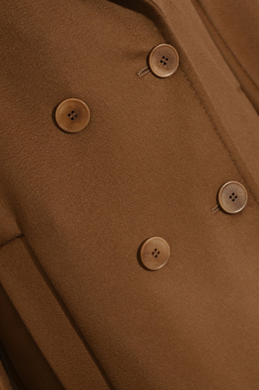 Max Mara Coats Brown Bruin