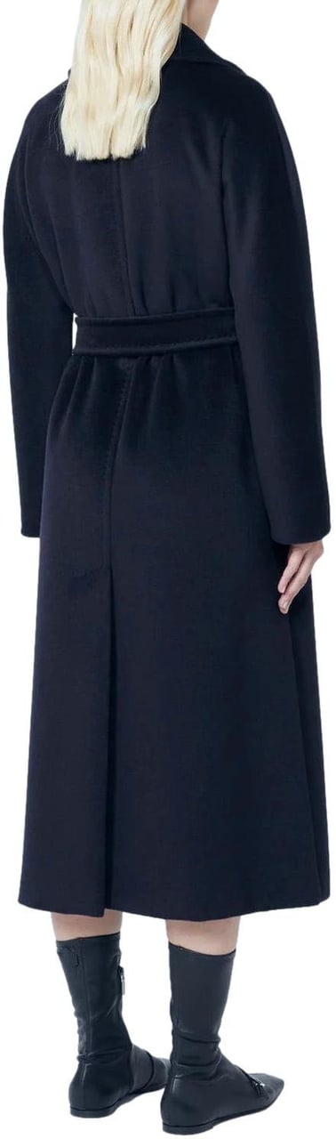 Max Mara Coats Blue Blauw