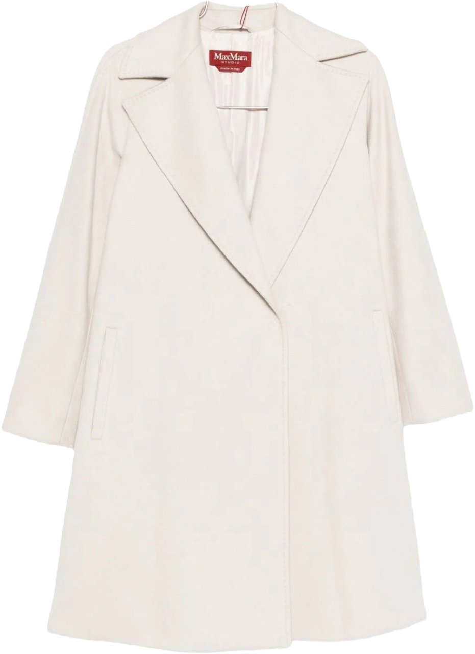Max Mara Coats White Wit