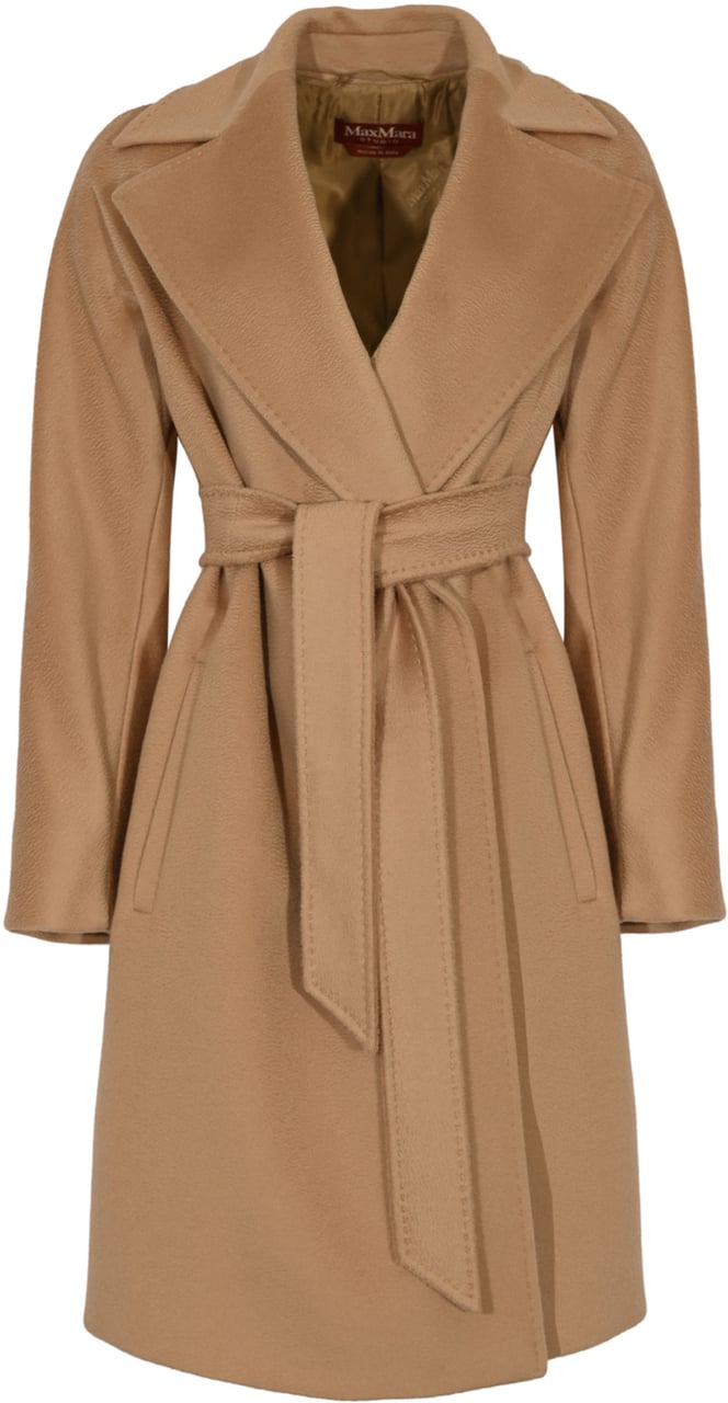 Max Mara Coats Camel Beige