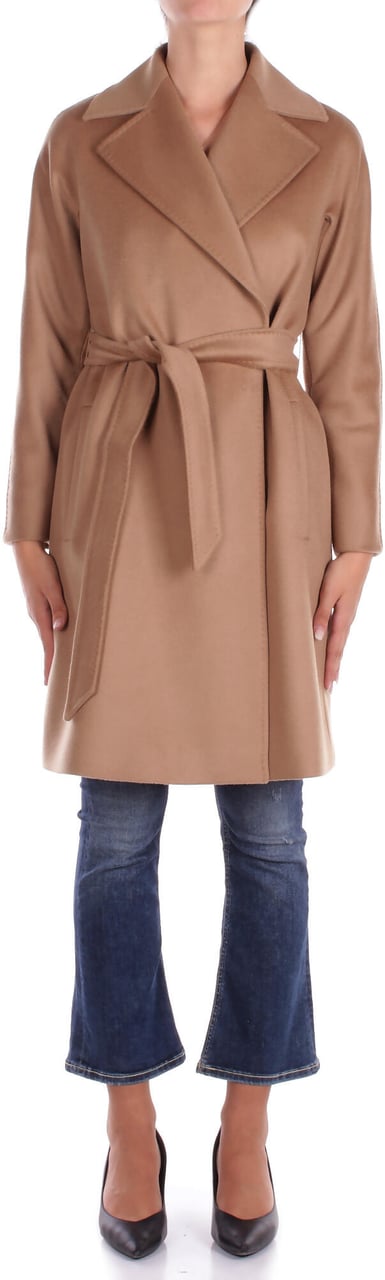 Max Mara Coats Camel Beige